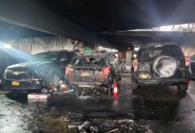 Niat Bersihkan Bulu Pohon Pakai Api, 20 Mobil Baru Hangus Terbakar di Parkiran