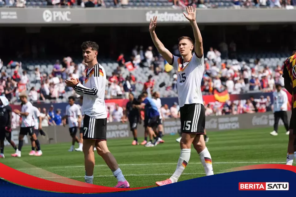 Havertz Menentukan, Jerman Taklukkan Amerika Serikat 2-1 di Chicago