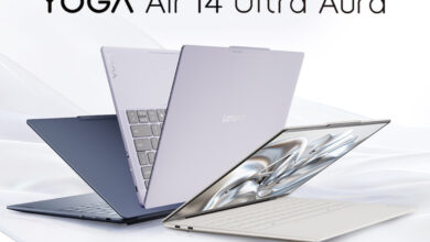 Lenovo Yoga Air 14 Ultra Aura Cuma 975 Gram, Tapi Tahan Sampai 21 Jam Tanpa Colokan