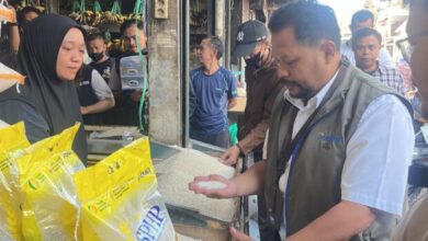Sidak Pasar Astana Anyar, Bulog Jabar Ungkap Mayoritas Harga Pangan Masih Stabil