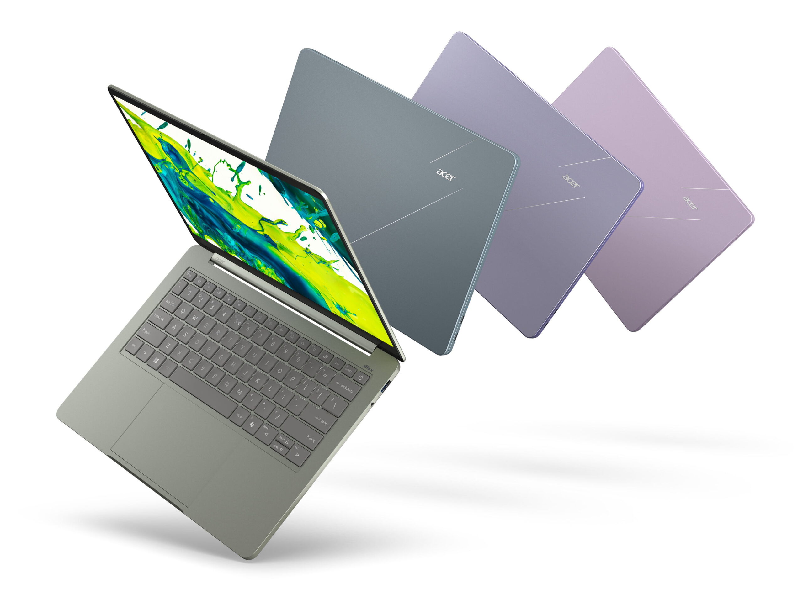 Acer Swift Air 14 Meluncur, Laptop AI Setipis 12,9 Mm Ini Janjikan Baterai Tahan 19 Jam