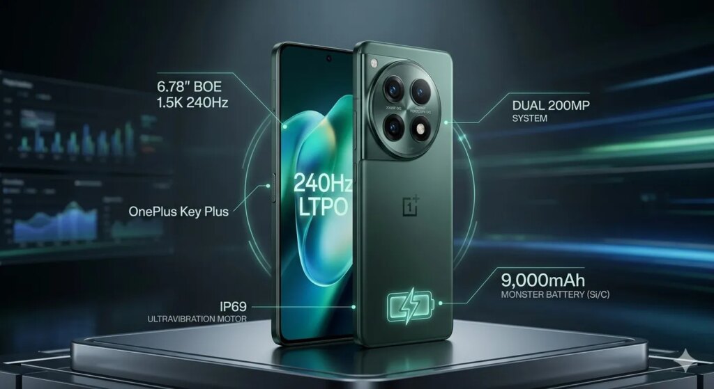 OnePlus 16 Bocor, Kamera 200MP Dan Baterai 9.000mAh Siap Ubah Standar Flagship