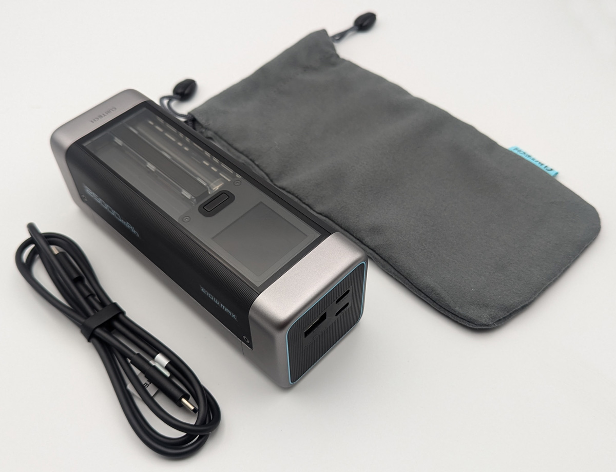 Power Bank Cuktech Ini Punya 2 Kabel USB-C Menempel, Cas 4 Perangkat Sekaligus Lebih Ringkas