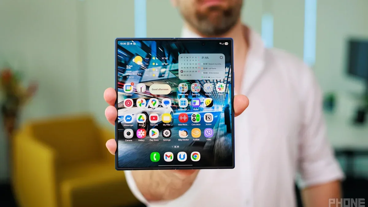 Galaxy Z Fold8 Makin Ringan, Lipatan Layar Kabarnya Nyaris Hilang