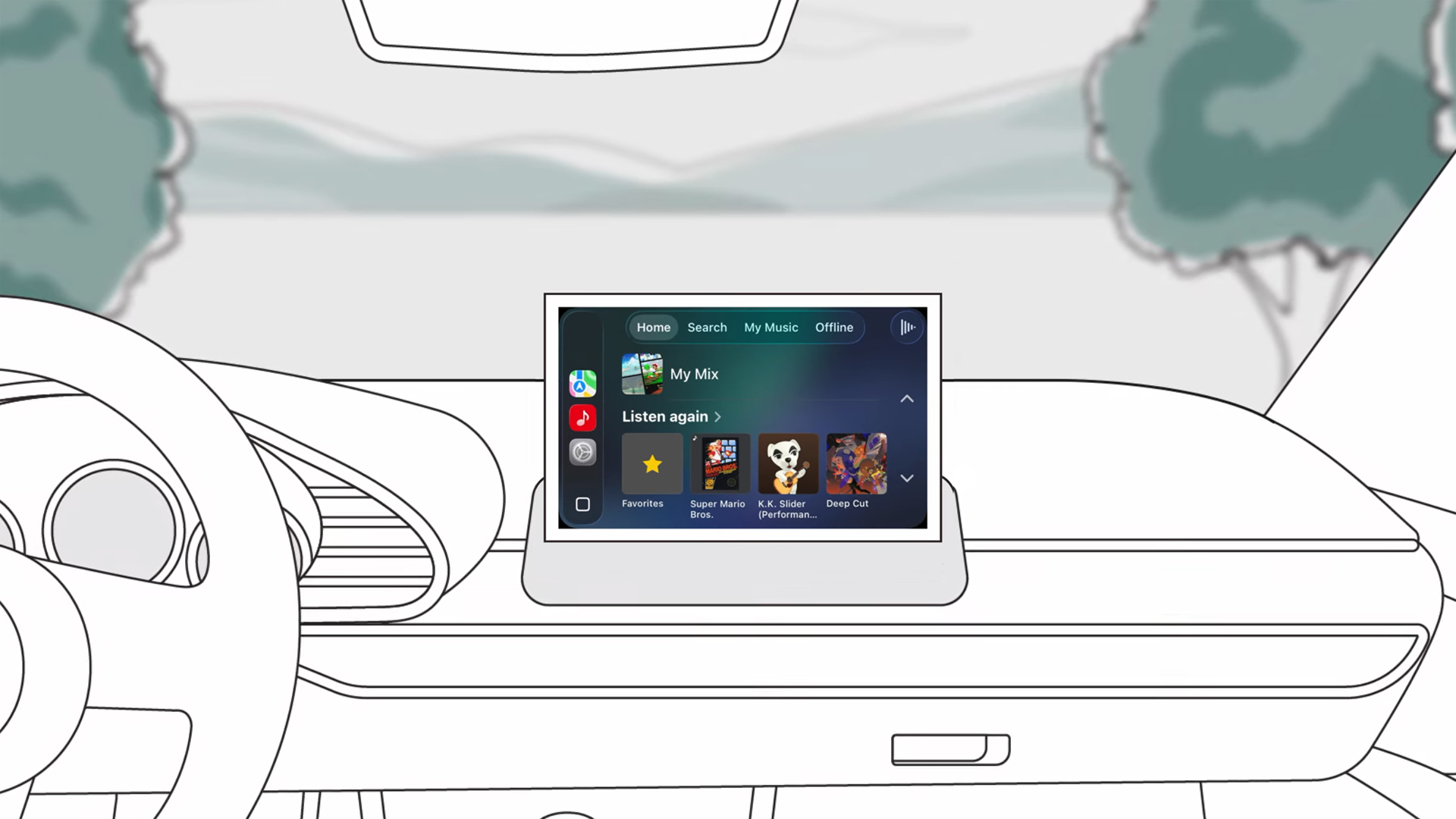 Nintendo Music Kini Masuk CarPlay dan Android Auto, Perjalanan Harian Terasa Seperti Mario Kart
