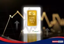Usai Anjlok Rp 32 Ribu, Harga Emas Antam Hari Ini Bertahan Di Rp 2,738 Juta per Gram