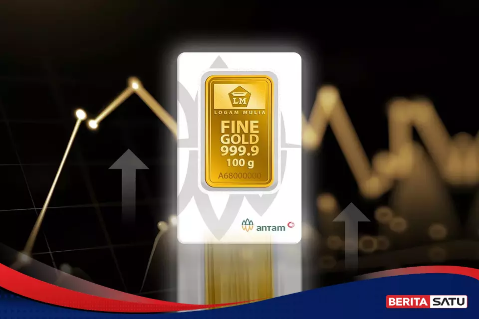 Usai Anjlok Rp 32 Ribu, Harga Emas Antam Hari Ini Bertahan Di Rp 2,738 Juta per Gram