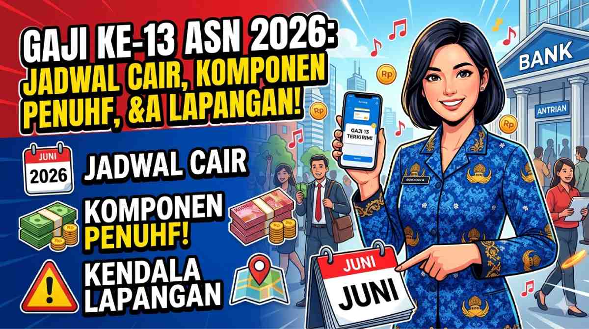 Gaji Ke-13 Sudah Tembus Rp24 Triliun, 5,5 Juta Penerima Telah Cair