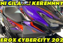 Aerox Cyber City 2026 Muncul dengan Warna Bunglon, Gradasinya Berubah Saat Terkena Cahaya