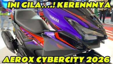 Aerox Cyber City 2026 Muncul dengan Warna Bunglon, Gradasinya Berubah Saat Terkena Cahaya