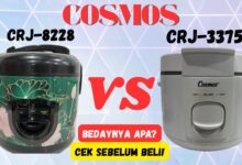 Cosmos CRJ-8228 Vs CRJ-3375, Rahasia Uap Penentu Nasi Pulen yang Tak Ada di Seri Ini