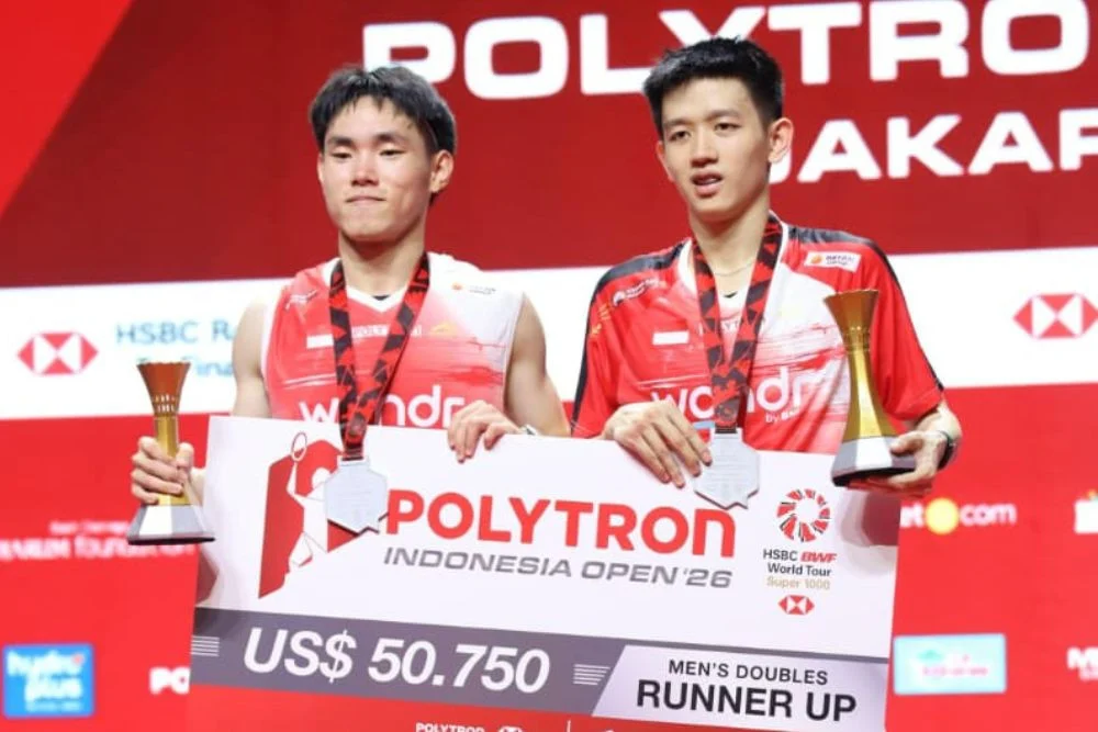 Raymond-Joaquin Tembus Final Super 1000, Regenerasi Bulu Tangkis Indonesia Makin Nyata