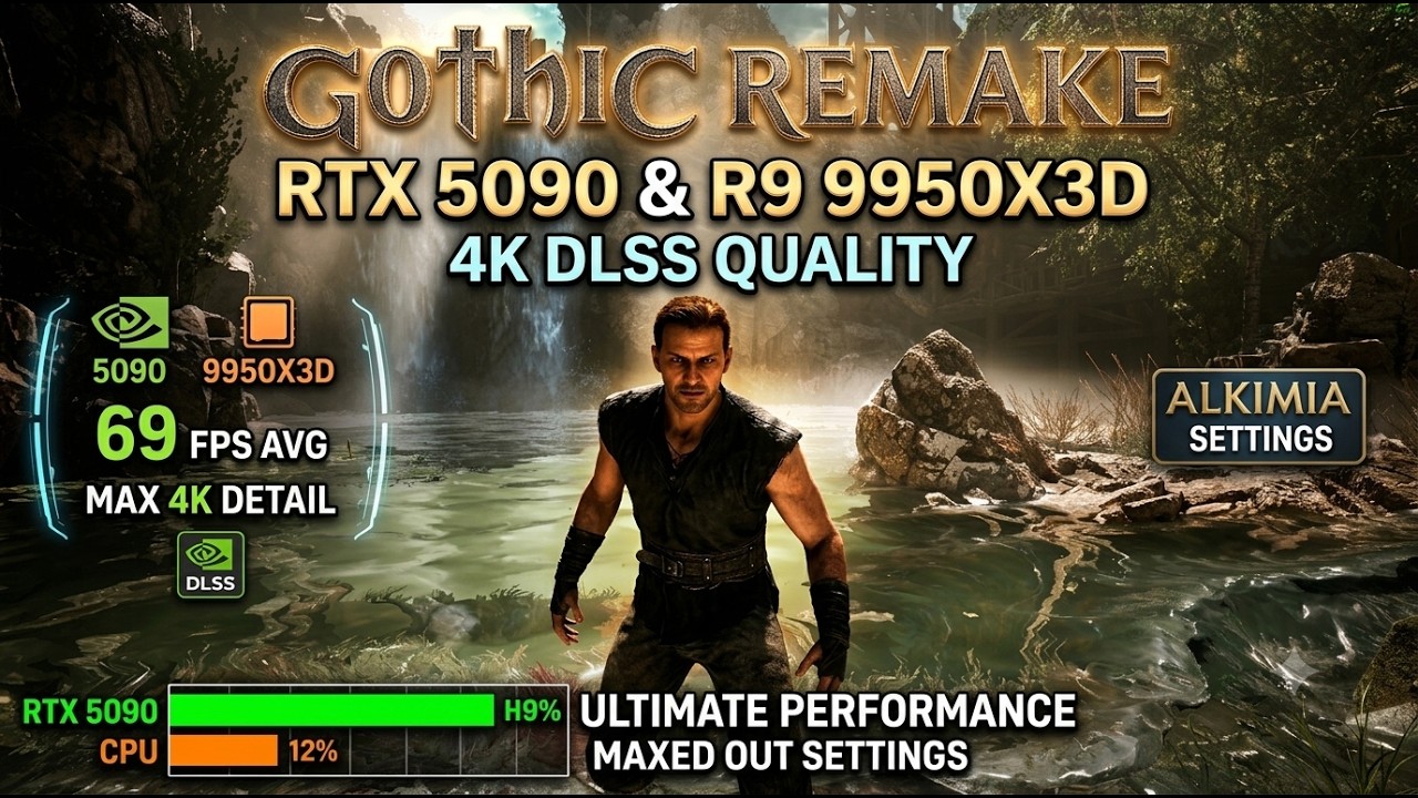 Gothic 1 Remake Ternyata Berat di 4K, Setelan Ini Bikin High-End PC Tetap Nyaman