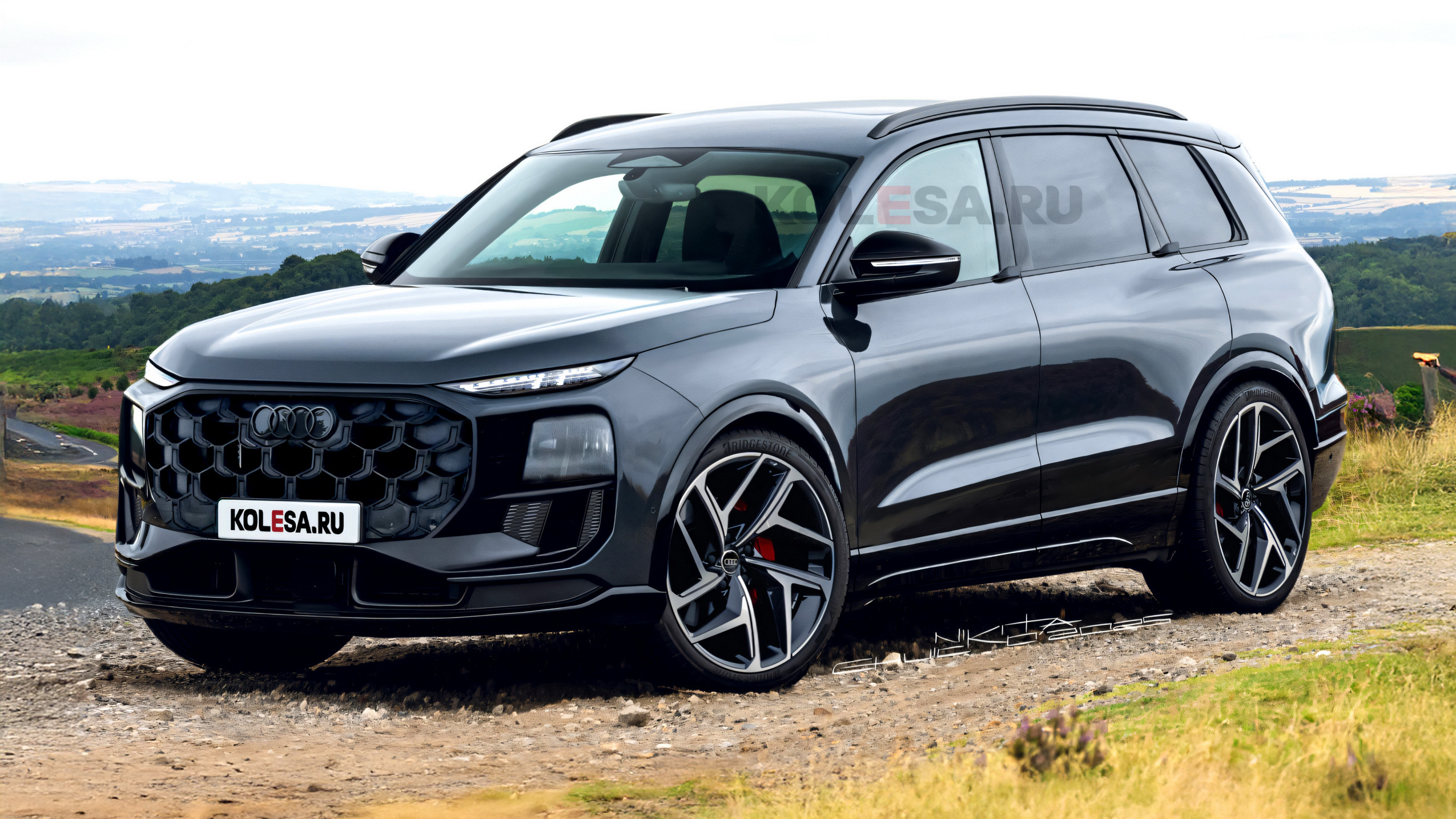 Audi Q9 2027 Muncul Tanpa Logo Cincin, SUV Flagship Hybrid yang Makin Mewah