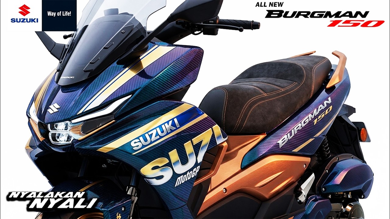 Suzuki Burgman 15 Muncul di Kelas Premium, Rival Baru NMAX Turbo dan PCX 160 Tak Bisa Diremehkan