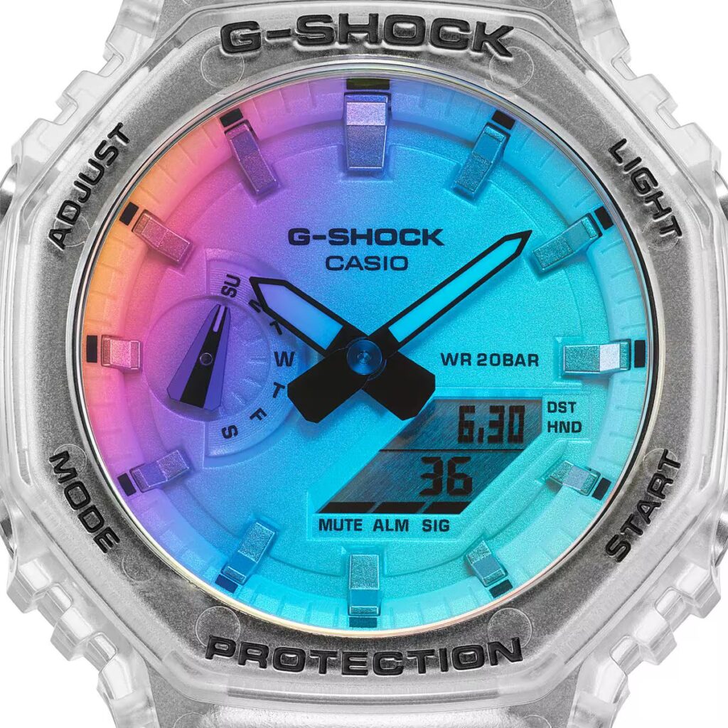 Casio G-Shock Rainbow Glass Bakal Masuk, Desain Gelapnya Kontras Sekali