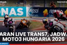 Trans7 Gratis, Tapi Cuma Moto3 dan Balapan Utama MotoGP Hungaria 2026