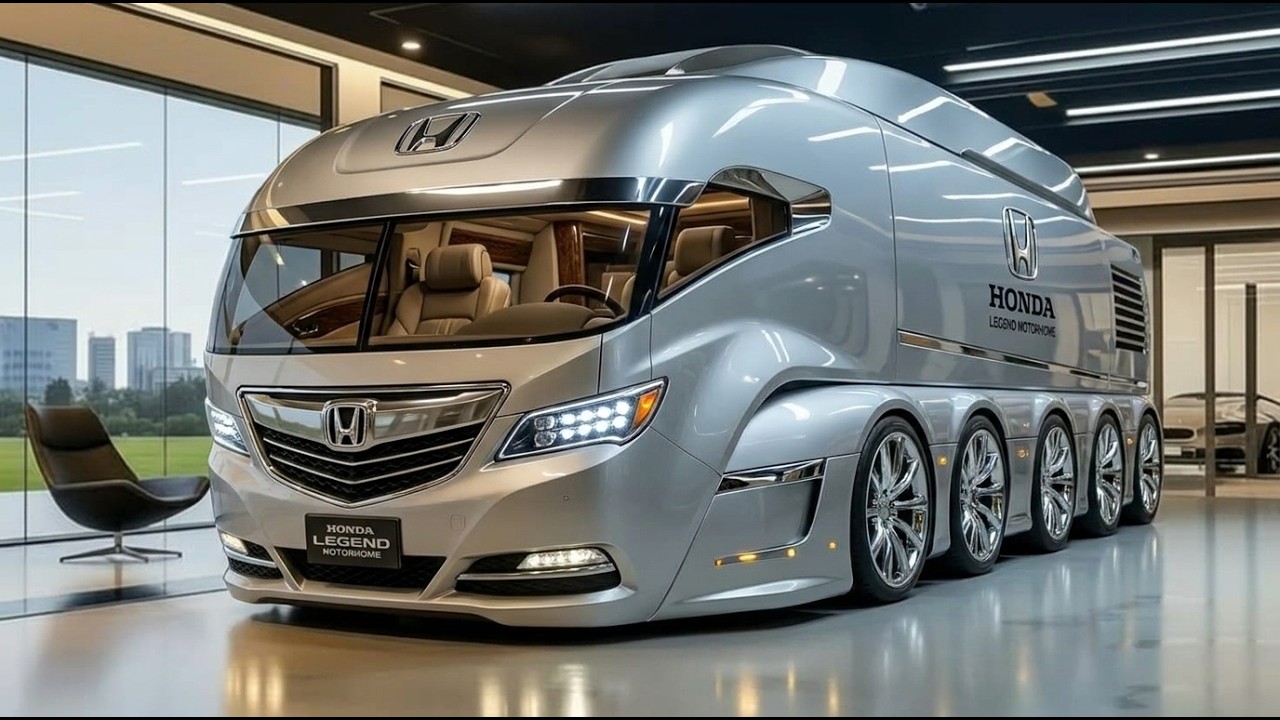 Honda Camper Beast 2050, Saat Mobil Bisa Jadi Rumah, Kantor, Sekaligus Sumber Cuan