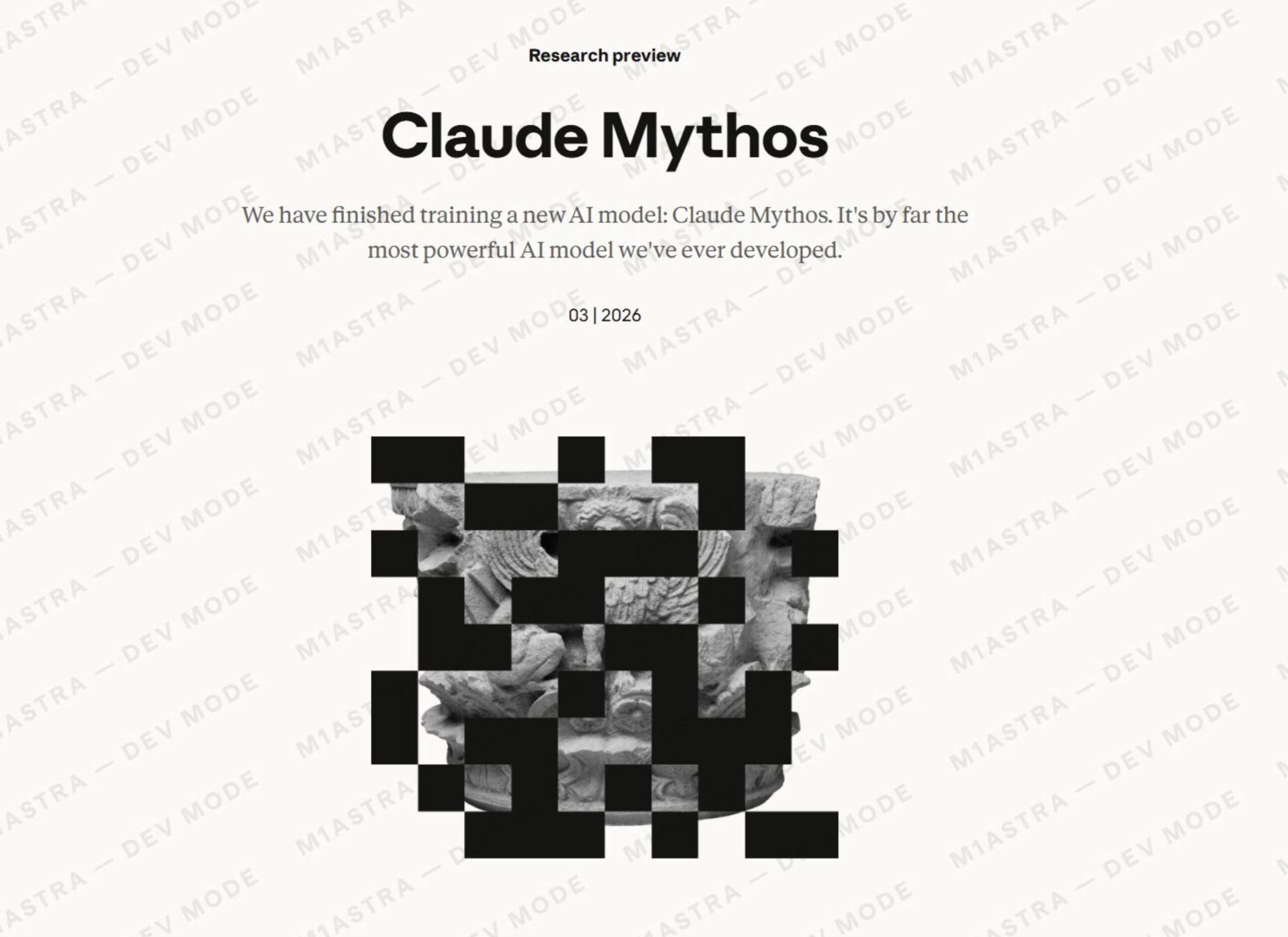 Claude Mythos Tak Akan Jadi AI Publik, Anthropic Lebih Mungkin Menyisipkannya ke Opus