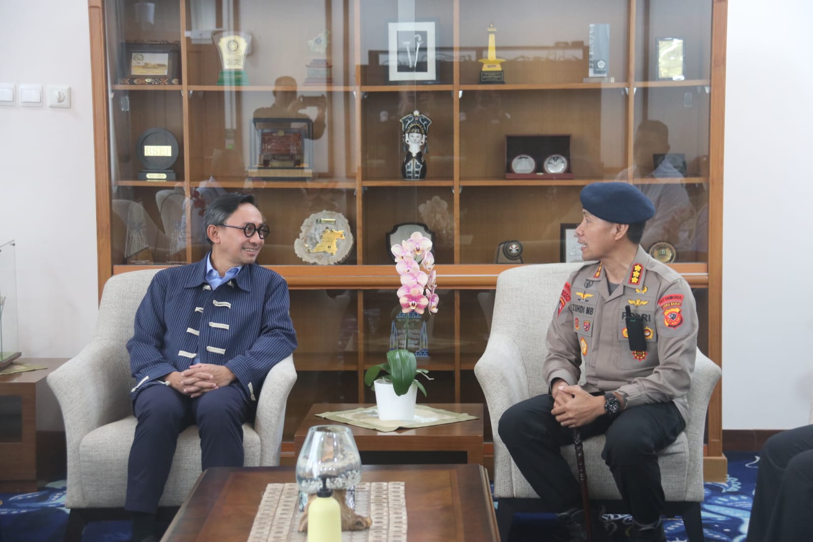 Braga Jadi Titik Temu Sinergi, Dansat Brimob Jabar Perkuat Kolaborasi Dengan Bank Indonesia