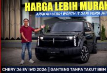 Chery J6T iWD 2026 Makin Garang Tapi Lebih Ringan, Harganya Sekarang Segini