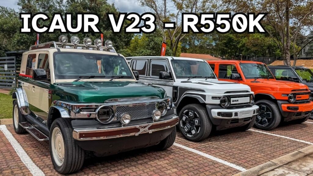 iCAUR V23 Masuk Afrika Selatan, SUV Listrik Bergaya Jimny Dengan RWD Tunggal