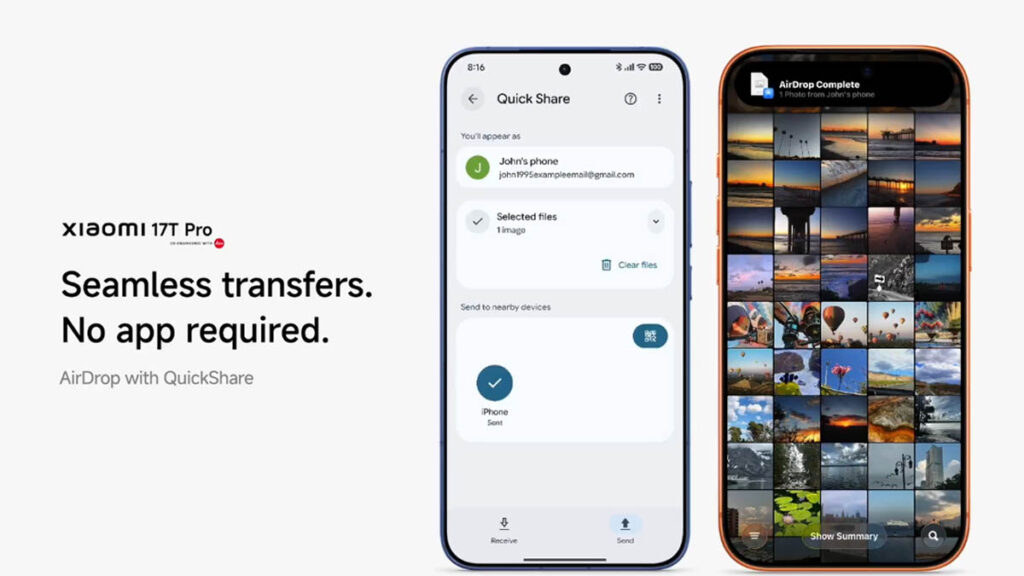 Xiaomi 17T Pro Bisa Kirim File Ke iPhone, Langkah Langka Yang Bikin Ekosistem Apple Terbuka