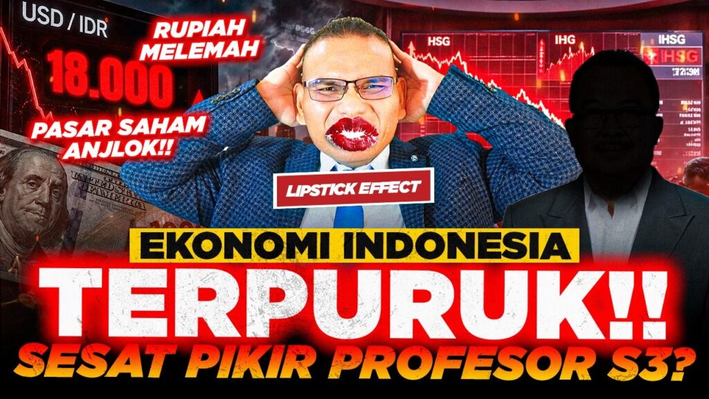 IHSG Anjlok 4,52 Persen Ke 5.342, Rupiah Melemah Dan Asing Kabur Dari Bursa