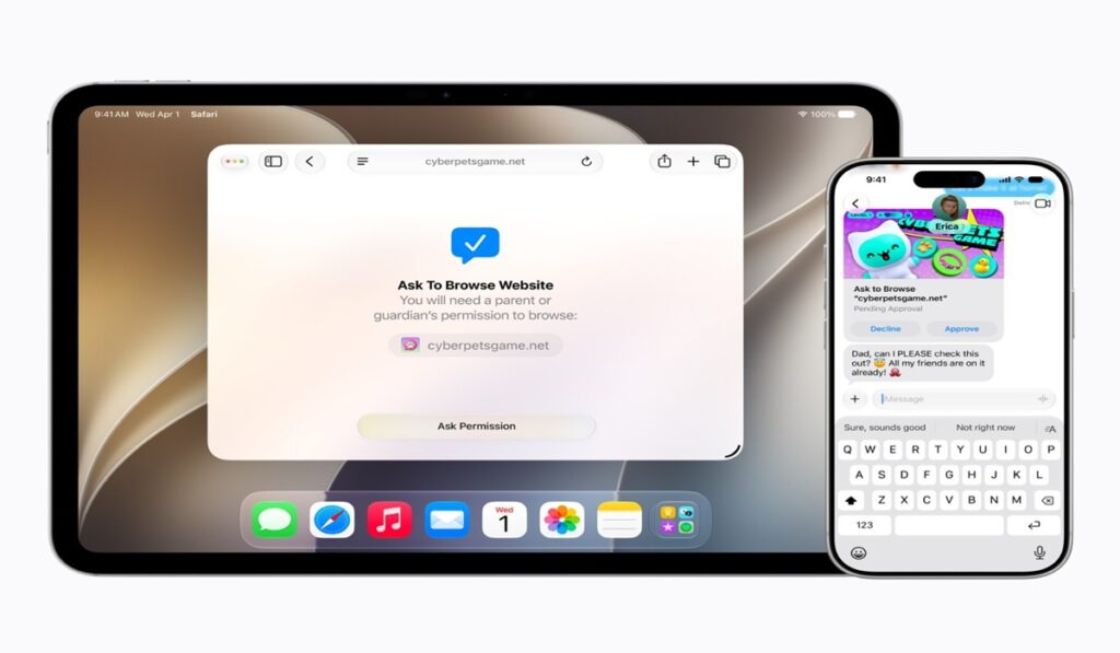 Ask To Browse Apple, Orang Tua Kini Bisa Menjaga Langkah Anak di Safari