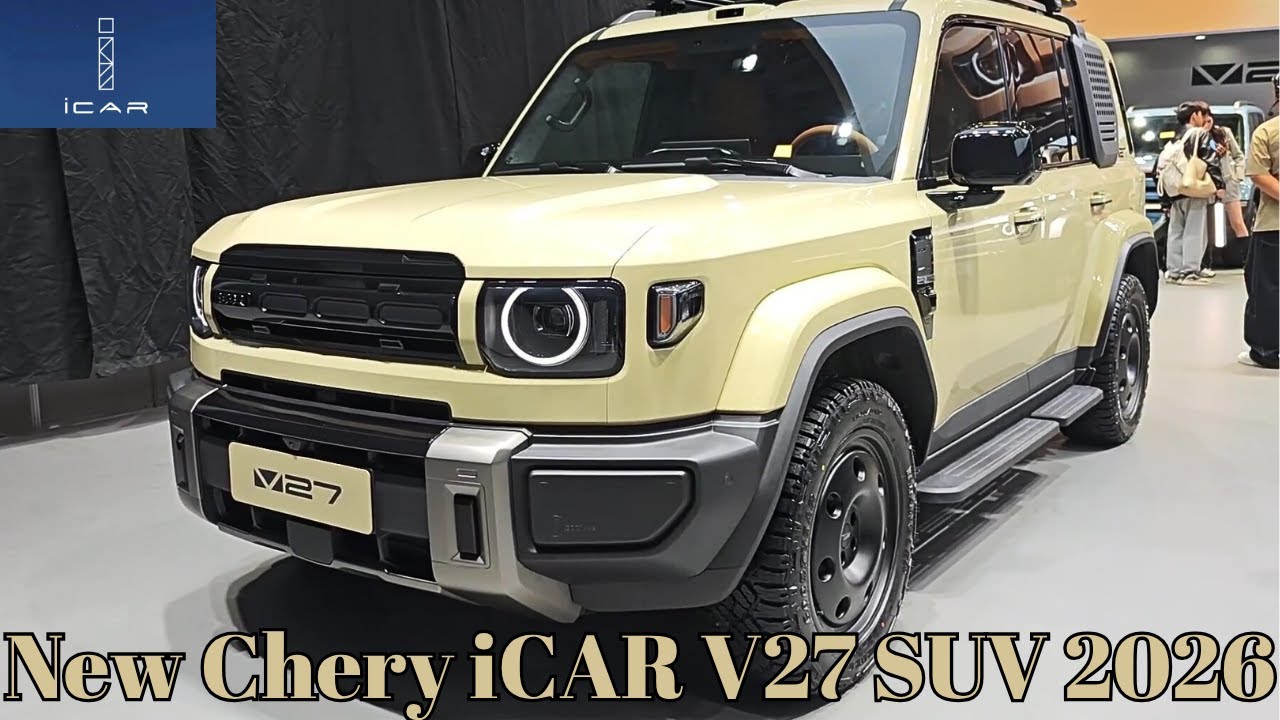 Chery iCAR V27 2026 Bawa Aura Off-Road, Jarak Tempuh Tembus 1.200 Km