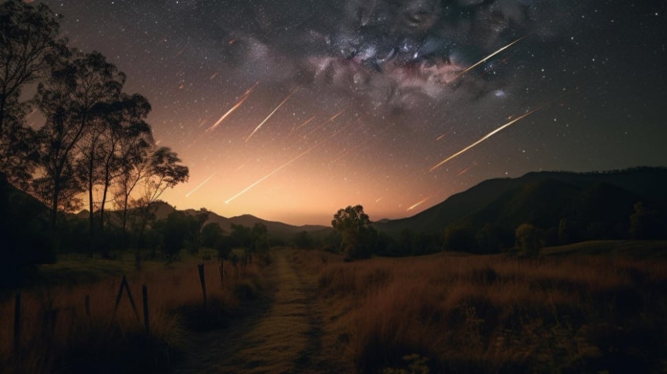 Jam Terbaik Melihat Hujan Meteor Arietid, Sekitar 04.30 Pagi Sebelum Fajar