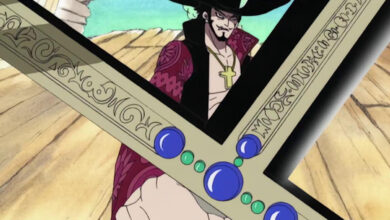 Yoru, Pedang Hitam Mihawk yang Menentukan Kekuatan Pendekar Terkuat One Piece