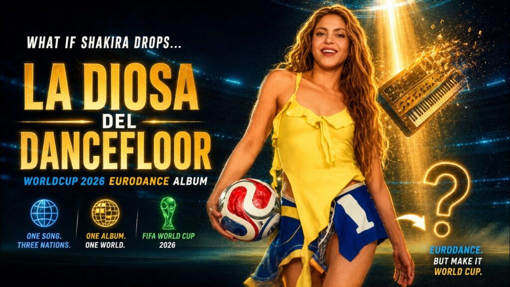 Shakira Kembali Diandalkan FIFA, Album Piala Dunia 2026 Dihiasi 18 Lagu Global