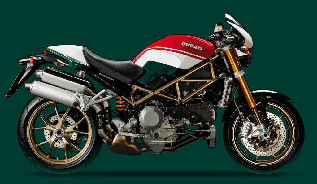 Ducati Monster 100 Rayakan Seabad, Livery Tricolore Dan Detail Premiumnya Bikin Berhenti Lihat