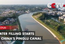 Kanal Pinglu Mulai Terisi Air, Jalur Dagang China-ASEAN Kian Nyata dan Lebih Murah