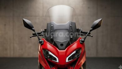 Brixton G400T Mirip TMAX, Skutik Bongsor Baru Ini Ternyata Bawa Mesin QJMotor