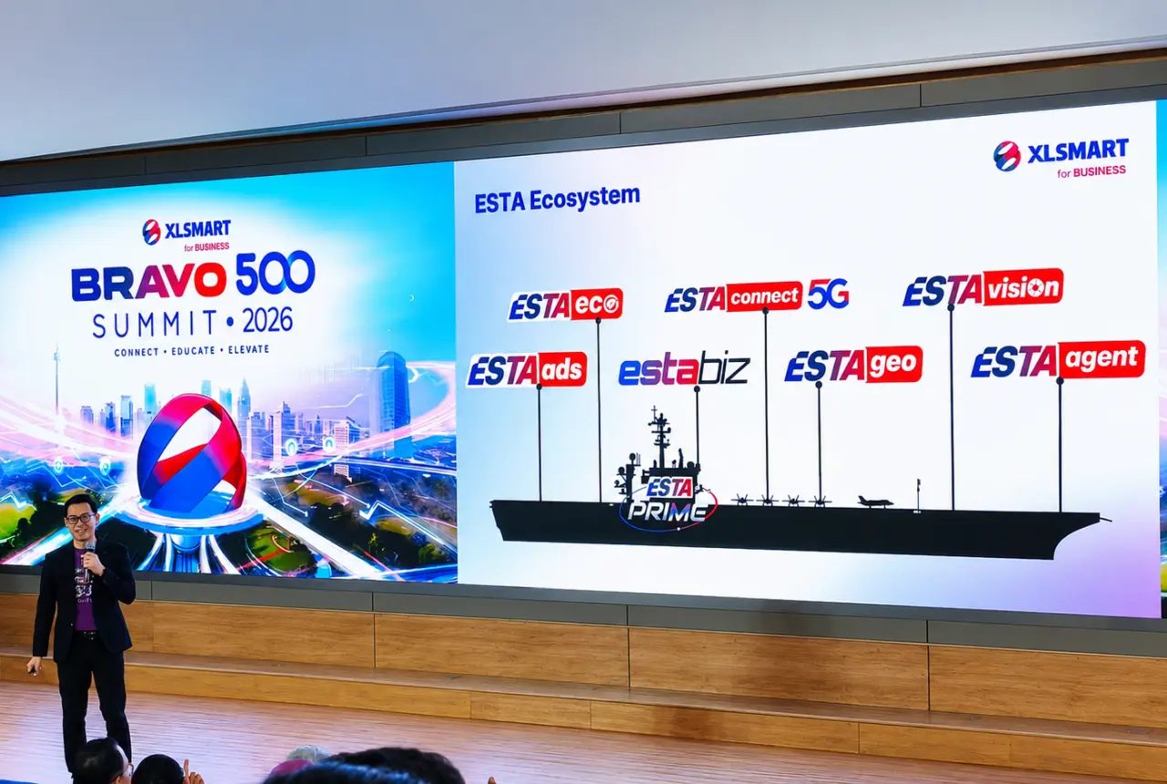 XLSMART Bawa ESTA Prime ke BRAVO 500 Summit 2026, Siap Perluas 5G Hingga 88 Kota