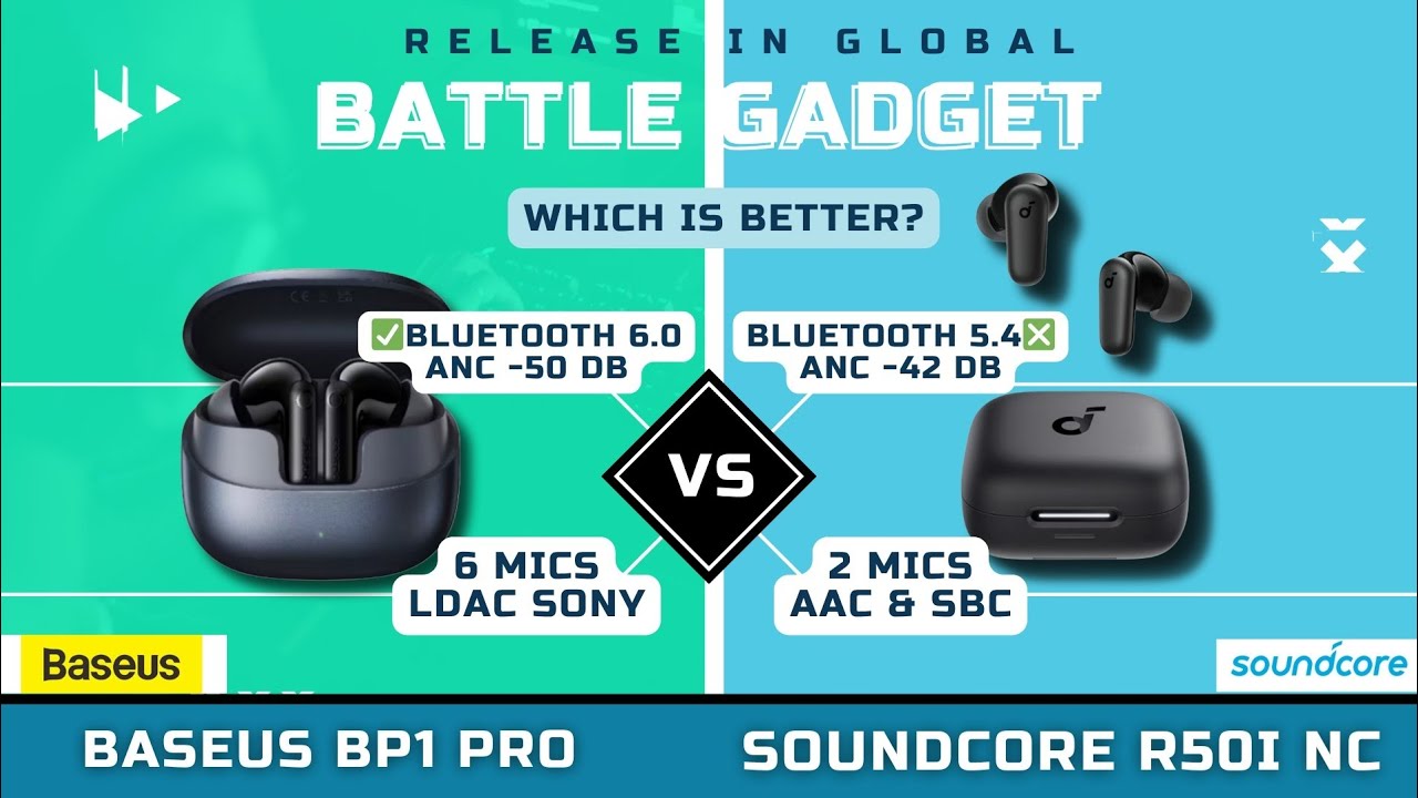 TWS ANC Rp300 Ribuan Tak Lagi Kaleng-Kaleng, Soundcore R50i NC dan Baseus BP1 Pro Saling Sikut