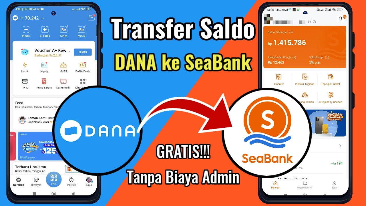 Dana Pinjaman SeaBank Langsung Masuk DANA, Cara Transfernya Ternyata Sangat Mudah