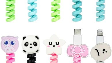 Kabel Charger Sering Putus, Pelindung Spiral Karakter Ini Bikin Ujungnya Lebih Aman dan Lucu