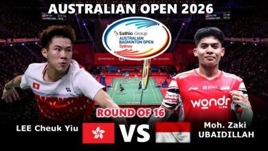 Moh Zaki Ubaidillah Lolos Ke Perempat Final Australian Open 2026, Target Semifinal Super 500 Pertama Dalam Debut Besar nya