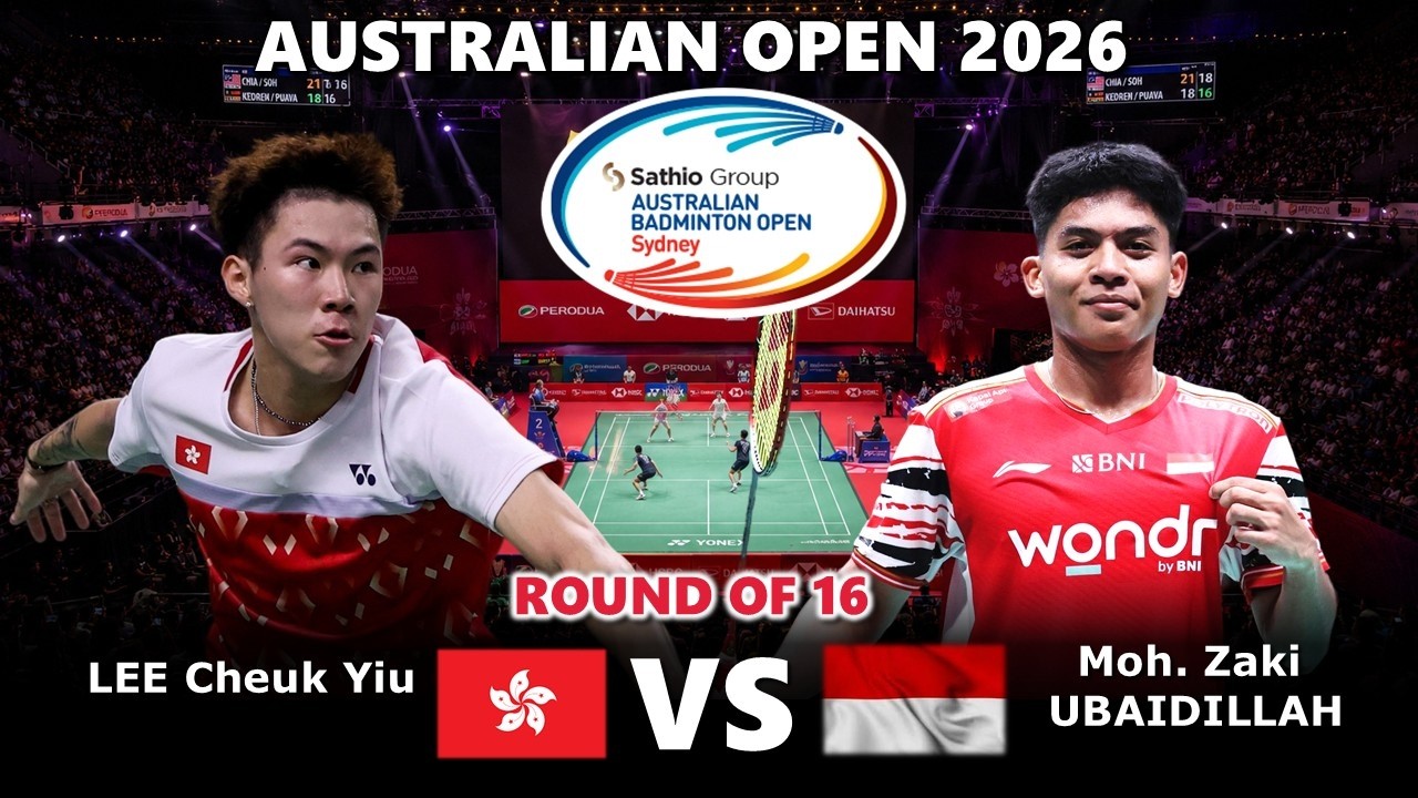 Moh Zaki Ubaidillah Lolos Ke Perempat Final Australian Open 2026, Target Semifinal Super 500 Pertama Dalam Debut Besar nya