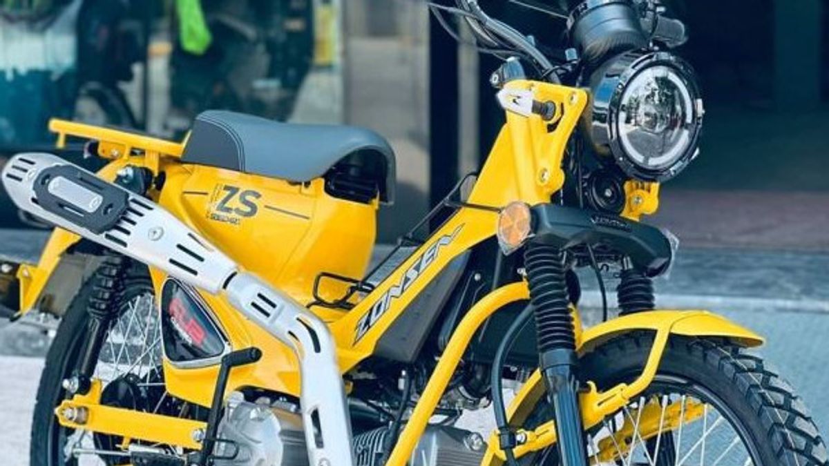 Suzuki Punya Bebek Trail Rp19 Jutaan, Irit Bensin dan Siap Lawan Honda CT125