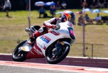 Dikepung Pebalap Spanyol, Veda Malah Finis di Depan dan Jaga Asa Podium Moto3