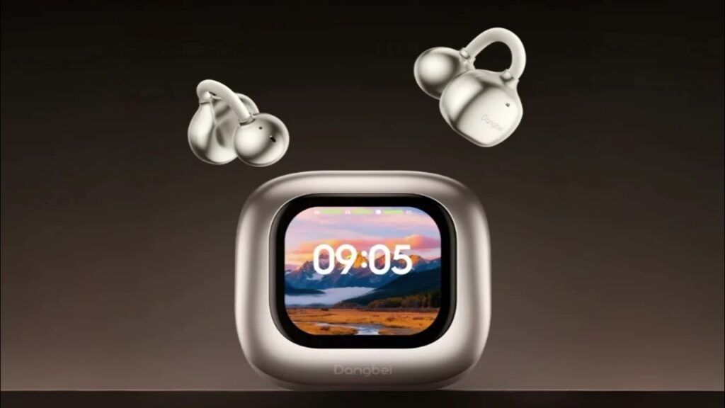 Dangbei Air 1S Hadir Dengan Layar AMOLED Di Casing, Earbud Clip-On Yang Bisa Menerjemahkan Percakapan Langsung