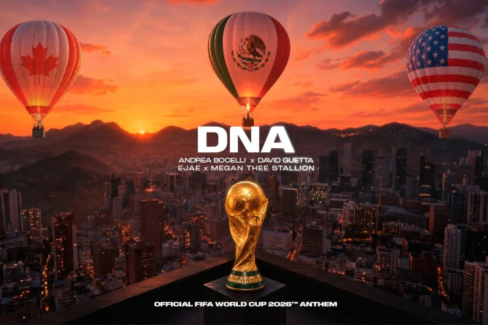 FIFA Rilis Anthem DNA, Bocelli Hingga Megan Thee Stallion Dipertemukan