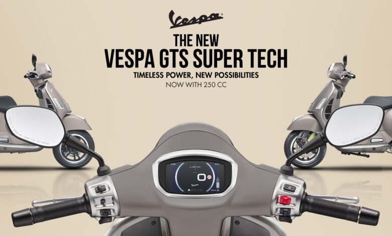 Vespa GTS Super Tech 250 Pakai Mesin Baru, Harga Hampir Rp 100 Juta Bikin Tergoda