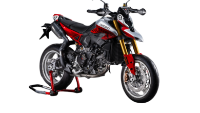 Ducati Hypermotard V2 SP 100, Supermoto Ulang Warna Balap Ketahanan Legendaris