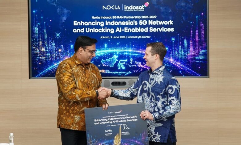 Nokia-Indosat Perkuat 5G dan AI-RAN, Uji Coba Lapangan di Indonesia Kian Dekat