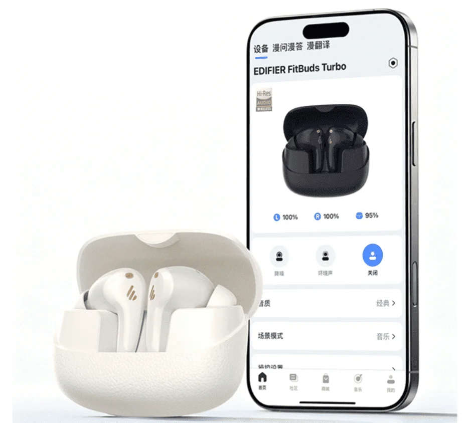 Edifier FitBuds Turbo Datang Terlalu Lengkap, LDAC dan ANC 49dB di Earbuds Murah Ini